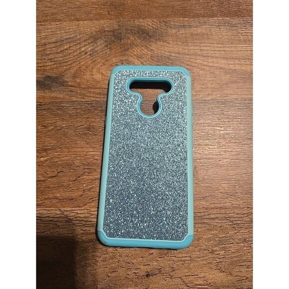 LG  stylo 6 case Phone Case Blue Sparkle - Picture 1 of 2